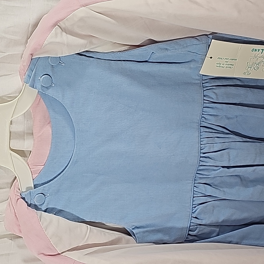 RAGS LAND LIGHT COURDOY DRESS AND COAT SIZE 6